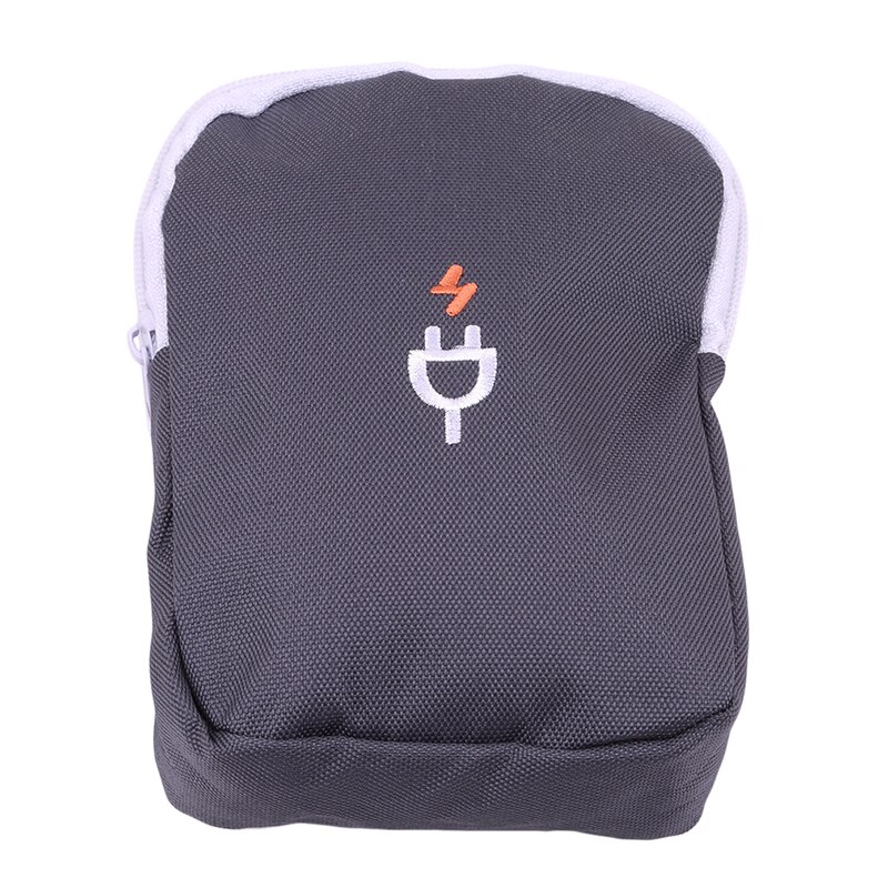 PADEGAO Bag Data Lines Power Bank Package Portable Multi-function Travel Pouch Case Accessories Packing Organizers PDG1035: black