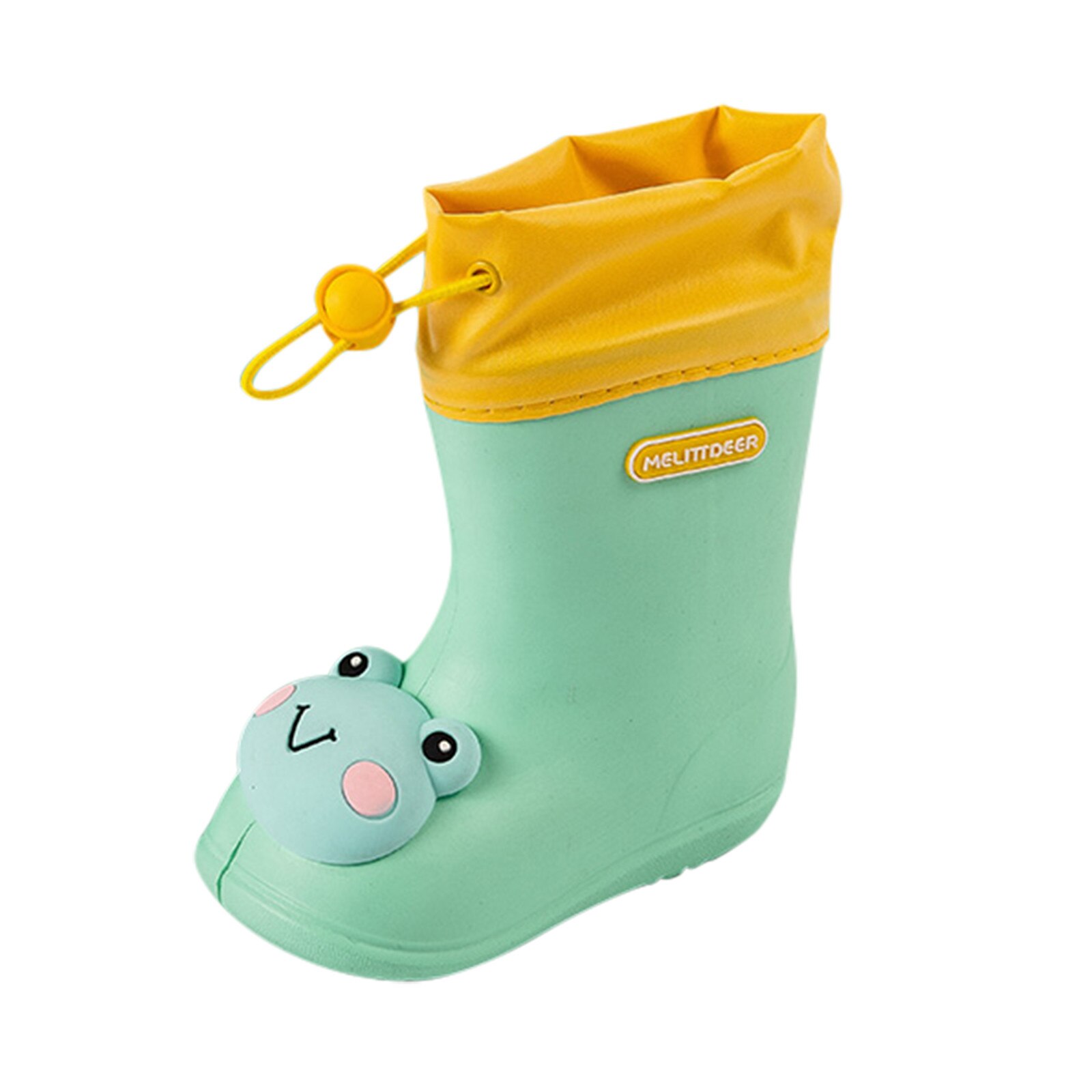 Chaussures imperméables et antidérapantes pour enfants en bas âge, bottes de pluie en Pvc pour bébés garçons et filles,