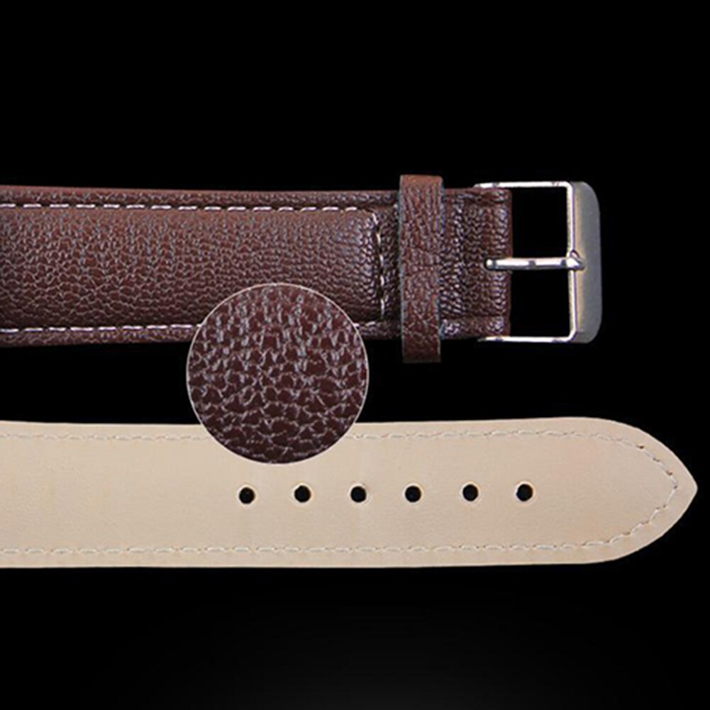 Minimalistische heren ultradunne horloges kunstlederen band romeinse cijfers quartz analoog sport polshorloge heren luxe horloge