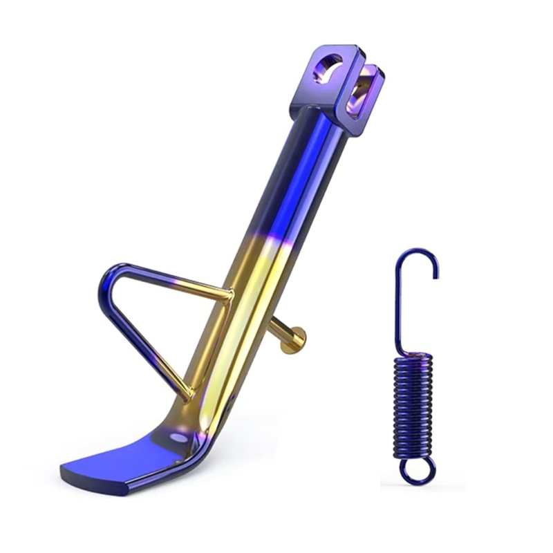 Verstelbare motorfiets standaard zijstandaard houder parkeerrek steunvoet voor motorcross scooter e-bike universeel