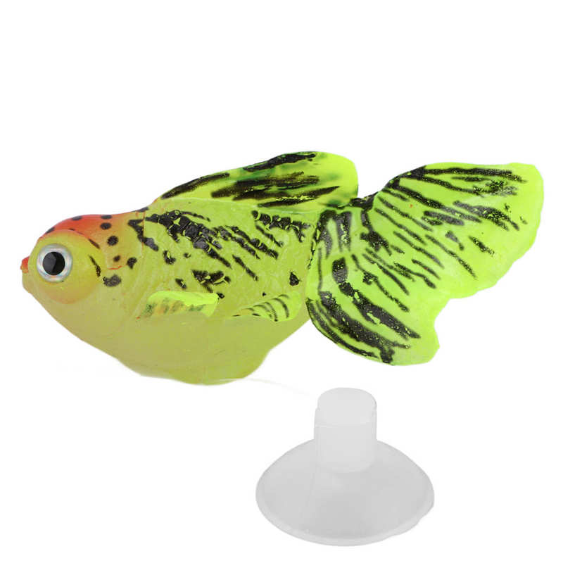 Gallery Detail: Aquarium Simulation Goldfish Artificial Glowing Fi