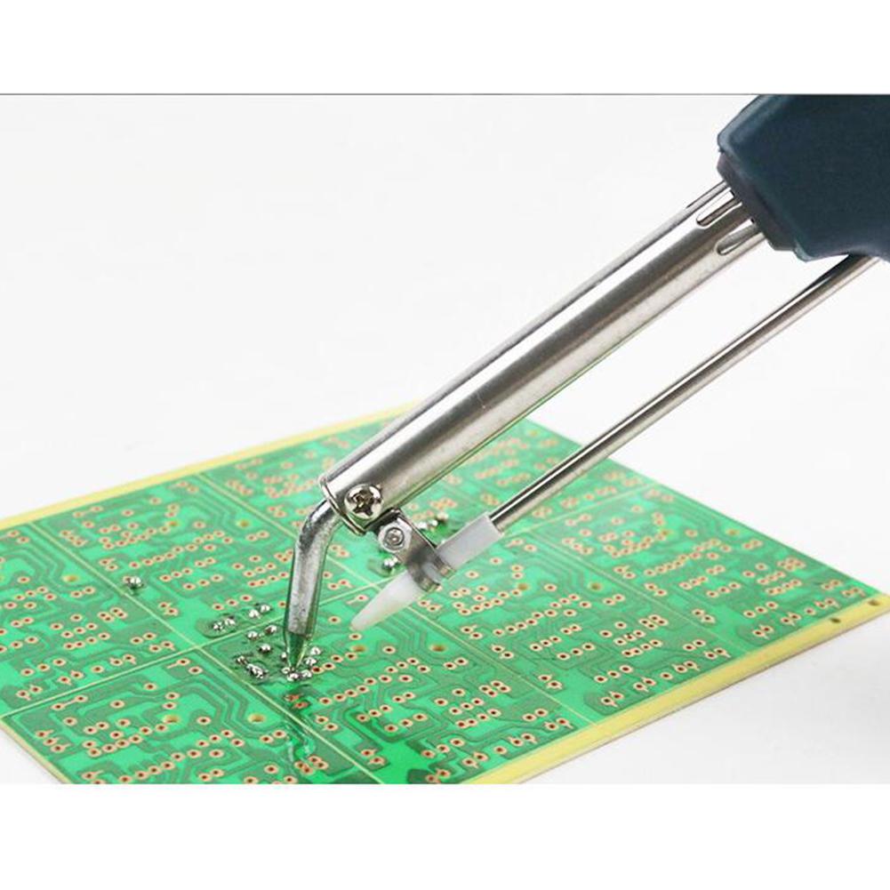 Håndholdt loddepistol 60w manuell utlodding elektrisk loddehåndholdt loddepistol europeisk plugg 220v