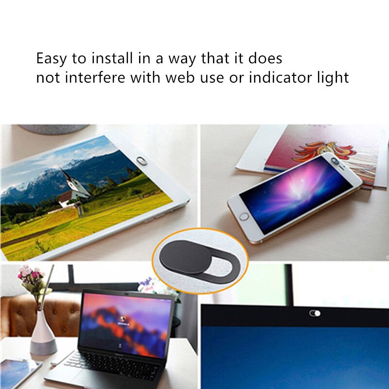 Webcam Cover Voor Laptops Ipad Pc Tablet Sluiter Magneet Slider Mobiele Telefoon Lens Camera Cover Macbook Lenzen Privacy Sticker