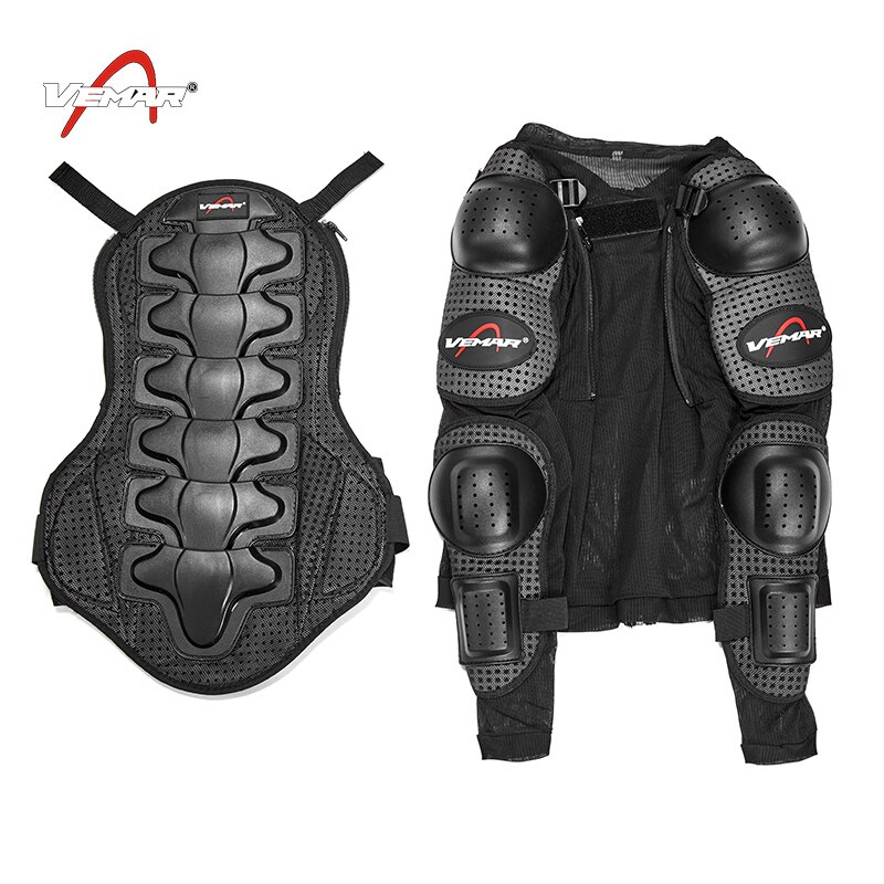 Motorcycle Full Body Armor Jacket Bescherming Borst Gear elleboog en shorlder bescherming