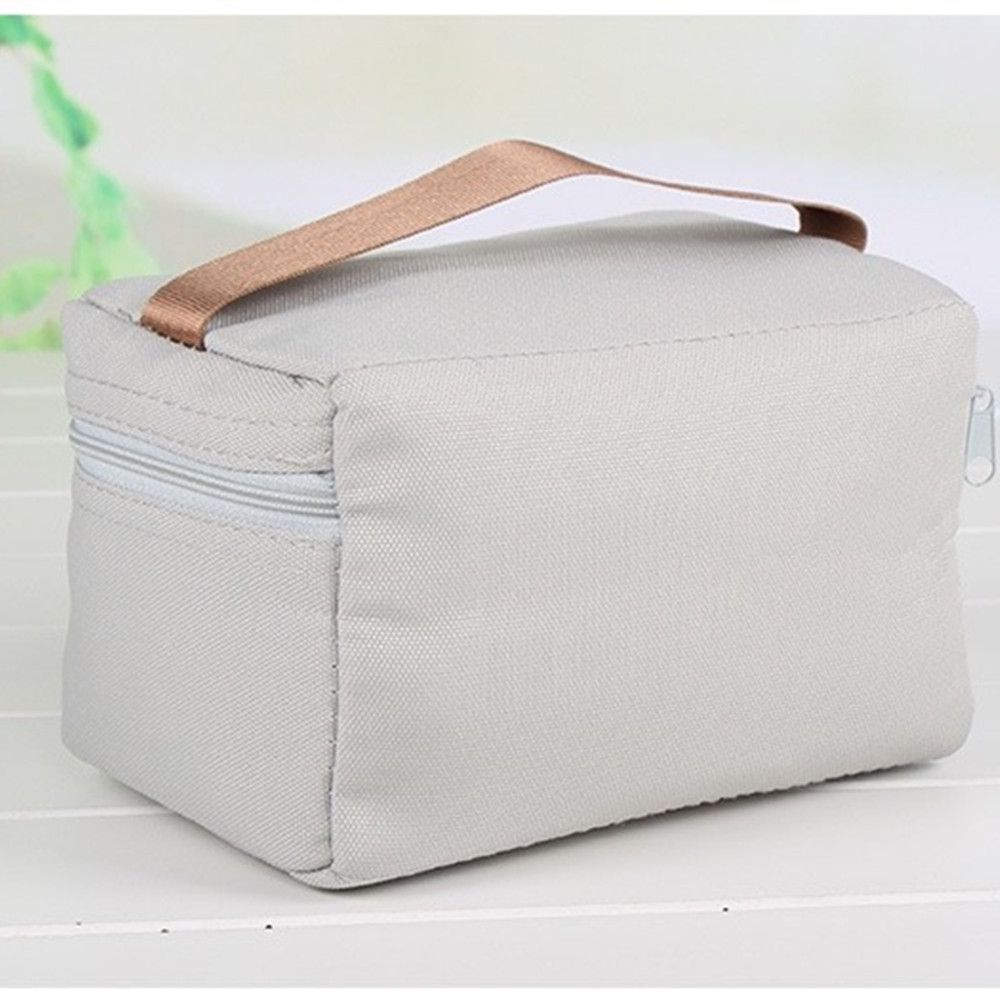 Practical Small Portable Ice Bags 4 Color Waterproof Nylon Cooler Bag Lunch Bag Leisure Picnic Packet Bento Box Food Thermal Bag