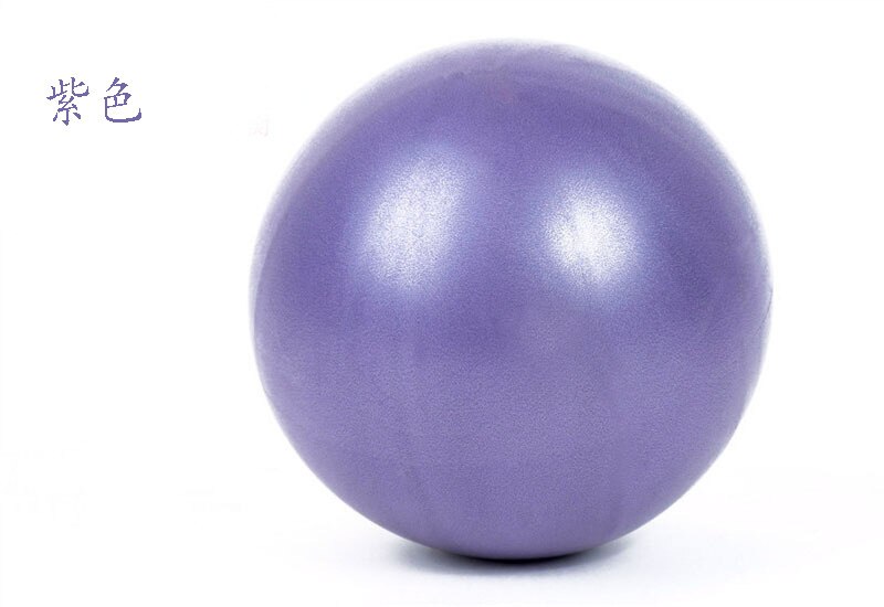 Sport Yoga Bal Bola Pilates Fitness Gym Balance Fitness Bal Pilates Fitness Massage Bal 22-25 Cm Explosie-proof Frosting: Purple