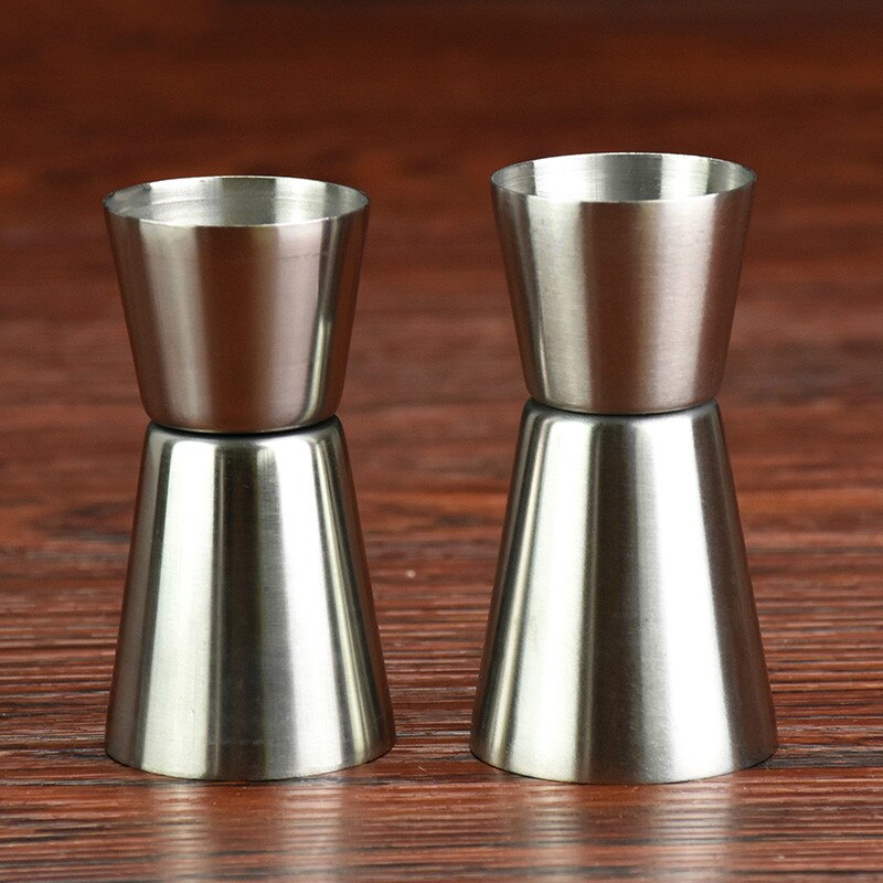 15/30 Ml Of 20/40 Ml Cocktail Jigger Rvs Ounce Straight Side Dubbele Shaker Maatbeker barman Tool