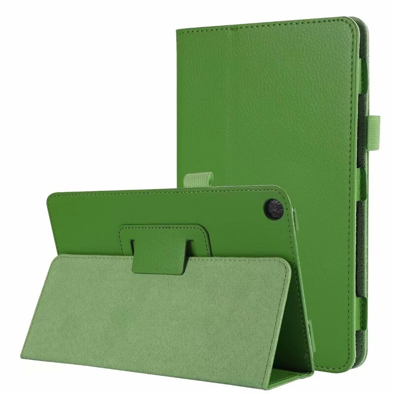 Luksusowe etui do Huawei MediaPad M5 lite 8.0 JDN2-AL00 JDN2-W09 Tablet miękka podstawka pokrywa dla Huawei M5 Lite 8 cal Case Fundas: 02 Green