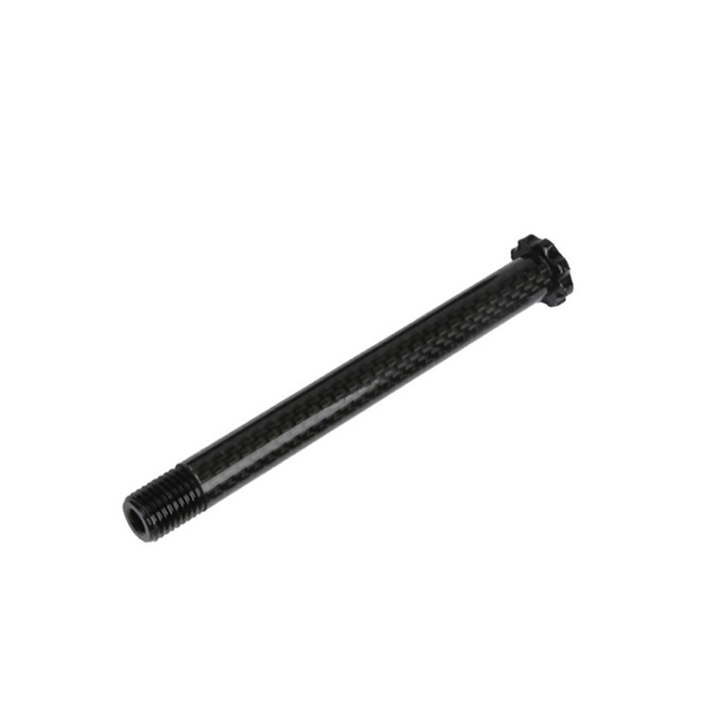 Karbonfiber mtb landeveissykkel 12mm aksel foran bak nav spyd gaffel aksel nav aksel sykkel fremre nav aksel 12mm karbonfiber verktøy: Svart
