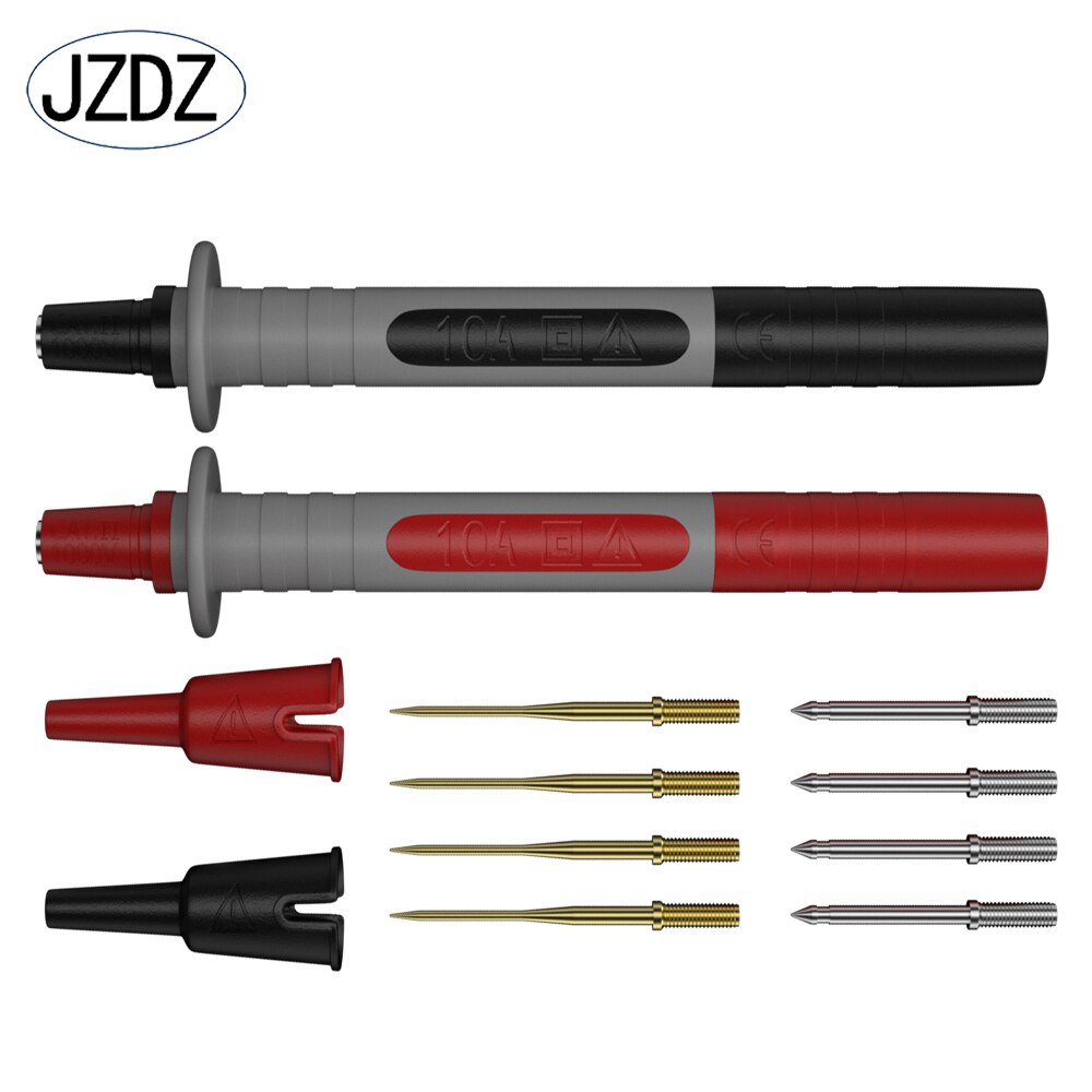 Jzdz 1 Set 2 Stuks Multimetertest Probe Vervangbare Naald Multifunctionele Test Pen J.30013A