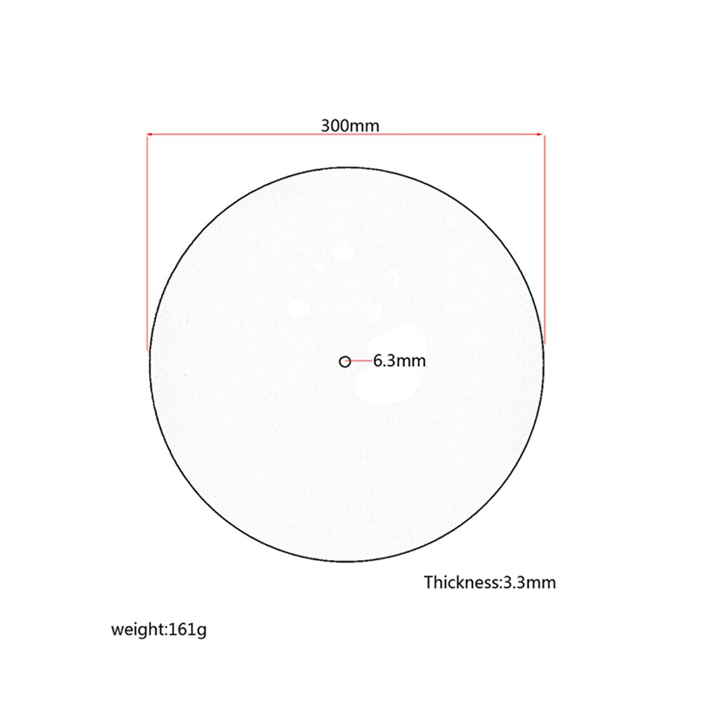 30cm Cork Rubber Turntable Platter Mat Felt Platter Vinyl Record Players Anti-Vibration Durable Anti-Static