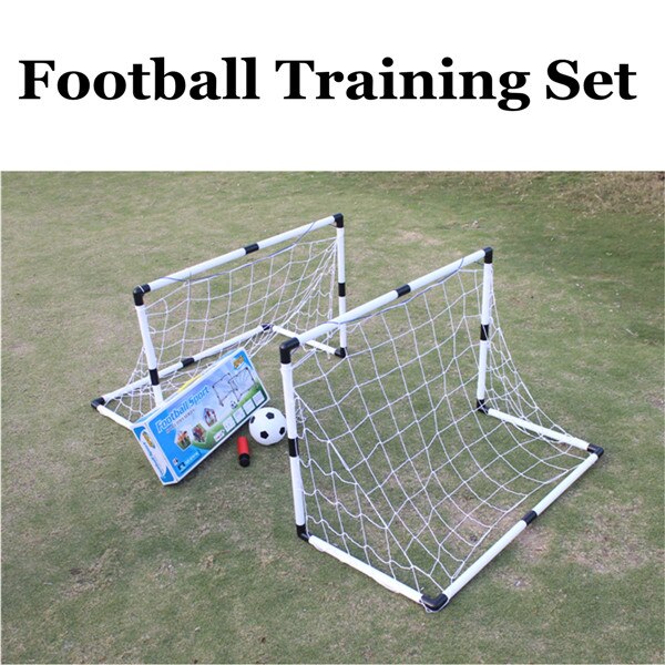 126x45x71cm Kinder Mini Fußball Tor Ziel Post Net Ball Pumpe Fußball Tür Outdoor ABS Sport spiel Ausbildung Spielzeug
