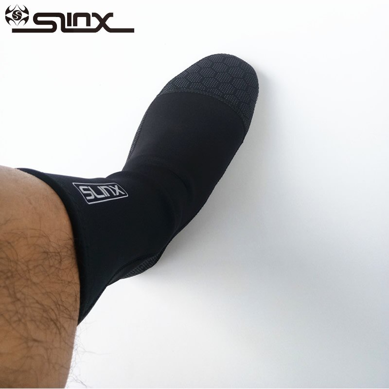 SLINX-Calcetines de buceo de neopreno, 1 par, traje de neopreno para mantener el calor, botas de natación, zapatos de esnórquel, calcetines de baño