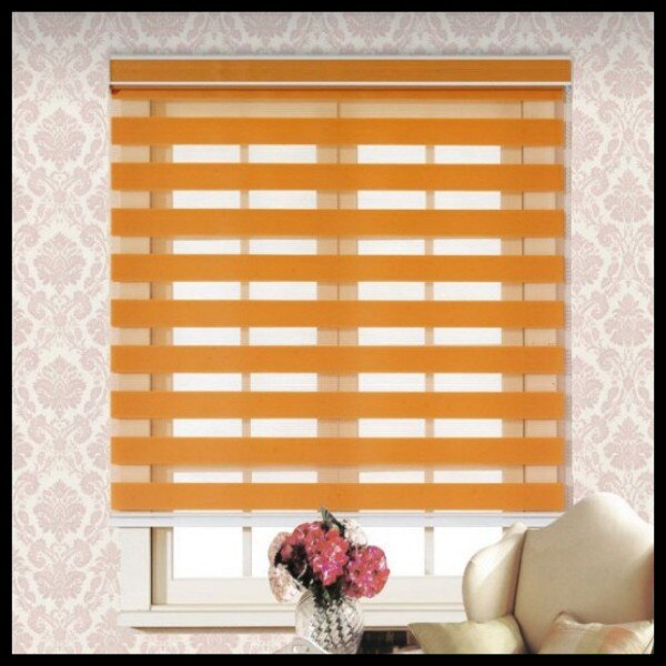 Popular zebra blinds/double-layer roller blinds/ready made curtain/curtain fabric curtain window curtain