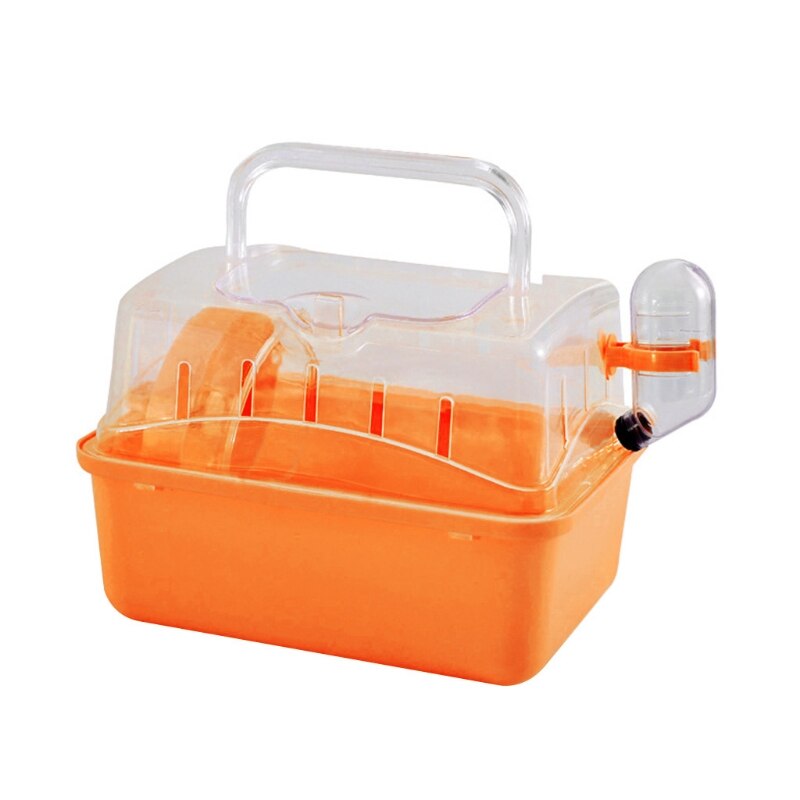 Vogel Voerbak Reizen Carrier Met Handvat Ketel Kom Wiel Ademend Clear View Carry Kooi Voor Vink Conure Van Parkiet 4 kleuren: Light Grey