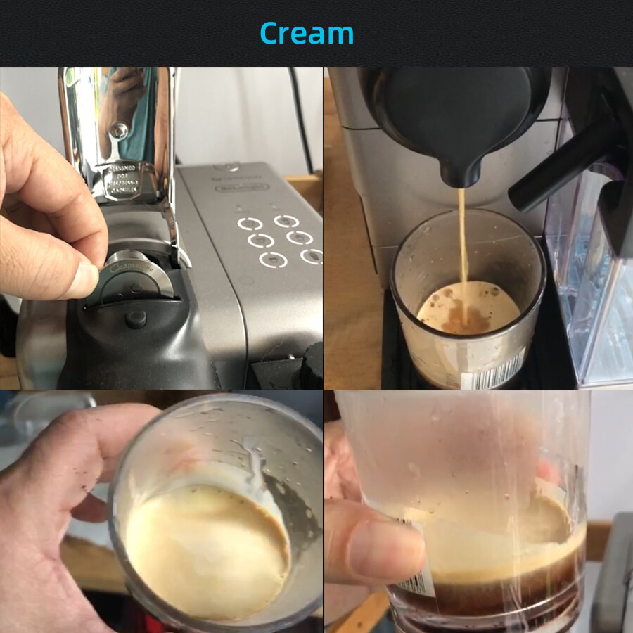 Capsulone 3rd STAINLESS STEEL Metal Capsule Compatible with Nespresso Refillable Reusable coffee capsule pod