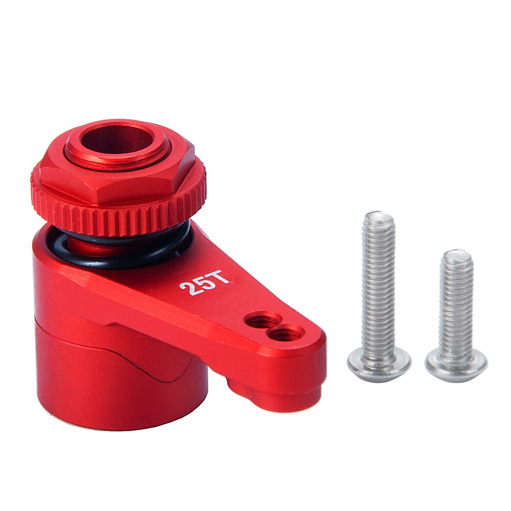 Axspeed Aluminium 25T Servo Arm Hoorn Voor 1/10 Axiale RBX10 AXI03005 Rc Crawle Auto Servo Upgrade Accessoires: Red