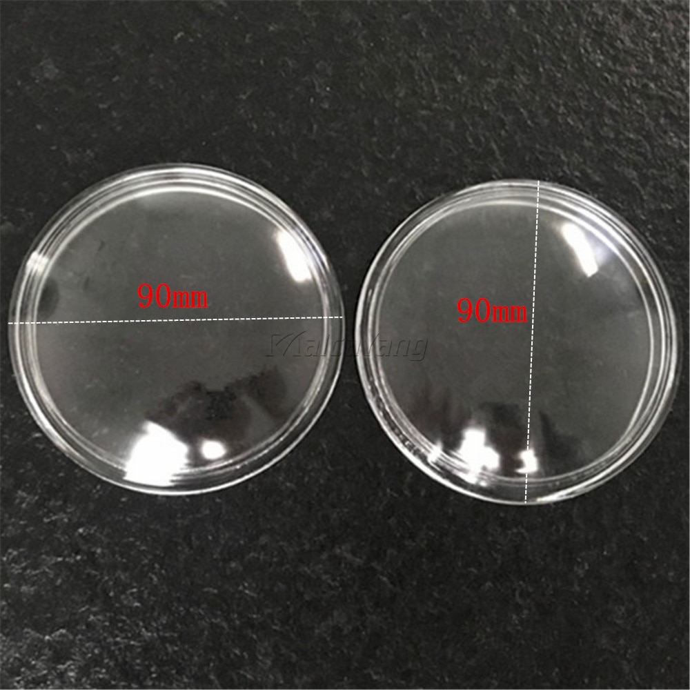 For Subaru WRX Forester Outback XV Impreza Legacy Levorg BRZ Car Front Fog Light Glass Cover Lens Round 90mm Diameter