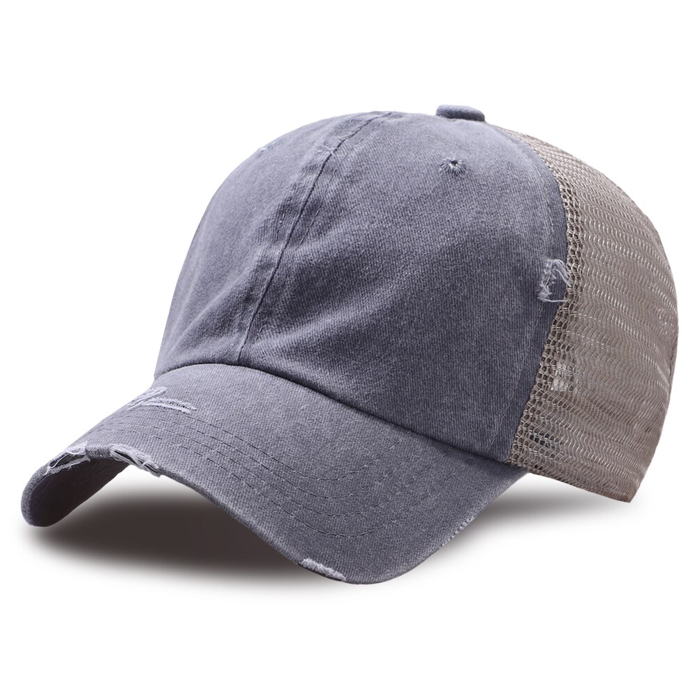 Traspirante Sport Trucker Cappello Outdoor Berretto Da Baseball Unisex Mountain Amore Della Maglia di Modo Cappellini Da Baseball Cotone Casual Del Cappello di Snapback: gray