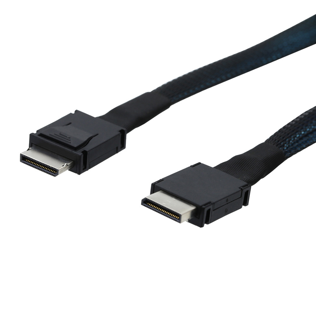 PCIE Oculink SFF 8611 4I Naar MINI SAS SFF-8611 4I Server Super Speed Kabel Data Verlengkabel Man-Man Data Transfer lijn
