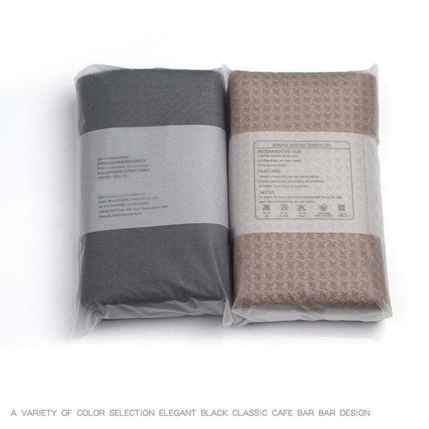 Superfin fiber kaffe leie håndkle høyfiber bar rengjøringsklut kafe kamp absorberende kaffemaskin bar kjøkkenhåndkle
