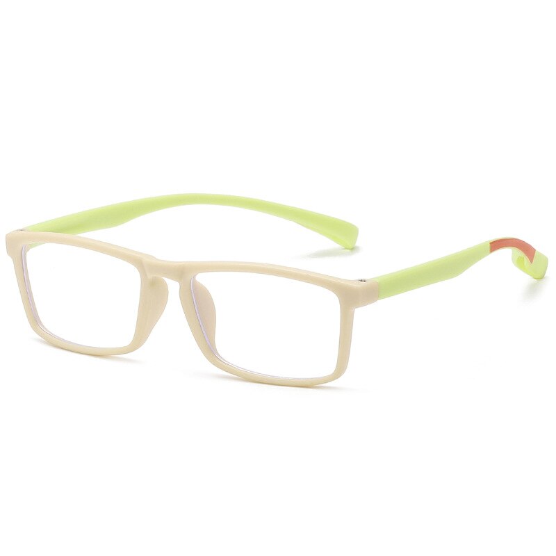 Simvey Blue Light Blocking Glasses Kids Boy Girls Computer Glasses Classic Suqare Optical Eyeglasses TR90 Frame UV400: C4