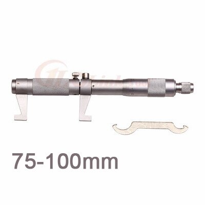 5-30/25-50/50-75/75-100mm/100-125mm/125-150mm/150-175mm indvendigt mikrometer caliper gauge indvendigt mikrometer til indvendig måling: 75-100mm
