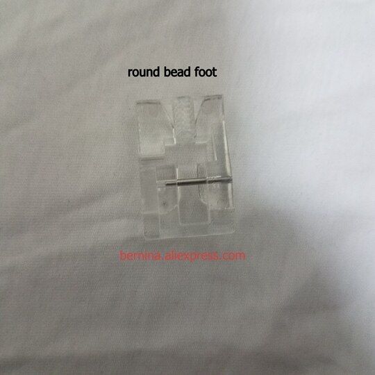 Round bead Presser Foot feet for Household/HOOM Sewing Machine Parts JANOME singer toyata pfaf juki brother bernina pfaff acm