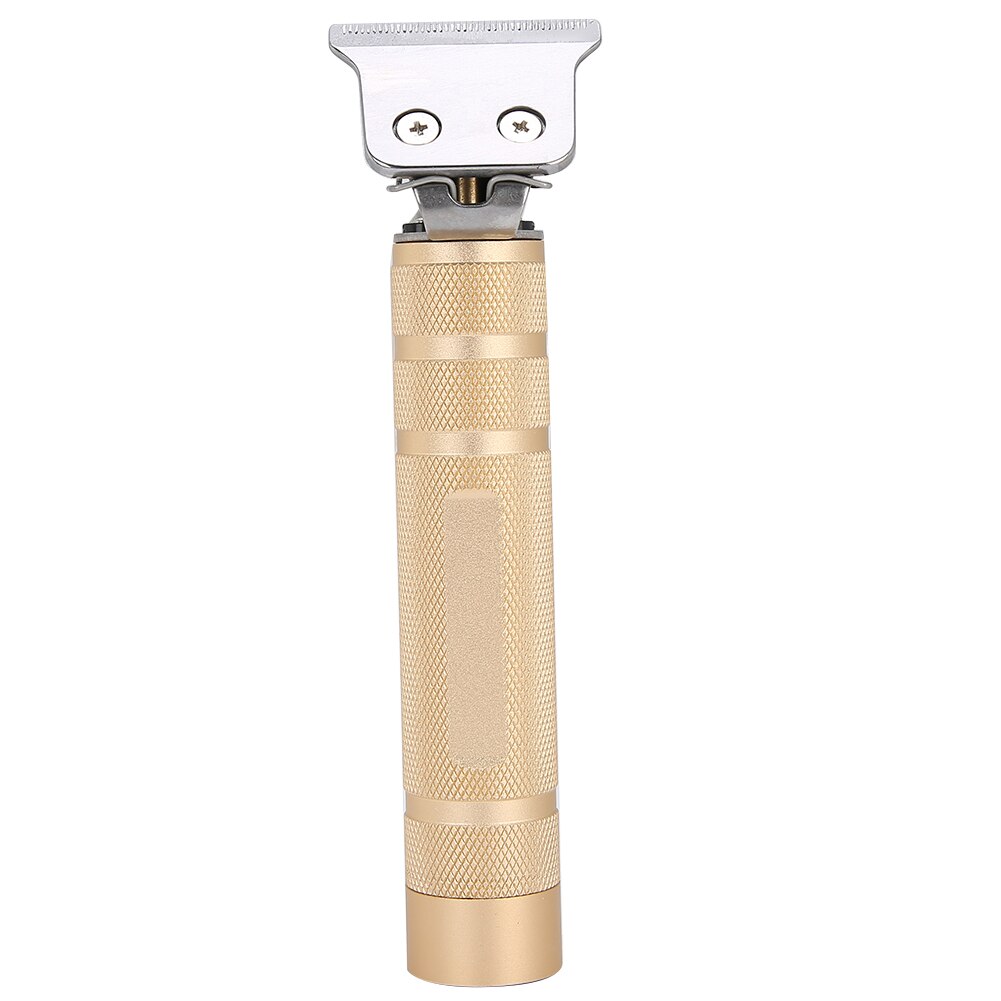 Hårklipper usb genopladelig husholdning lavstøj elektrisk klipper hårtrimmer guld barber værktøj til mænd frisør klipper forsyning