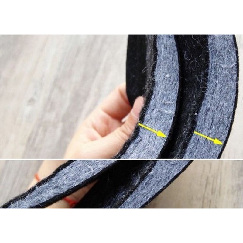 5 paar/partij 10*25/9*18cm dikke katoenen zwarte schoudervullingen gewatteerde schoudervullingen voor een windjack in 1.2cm winter en herfst 1810