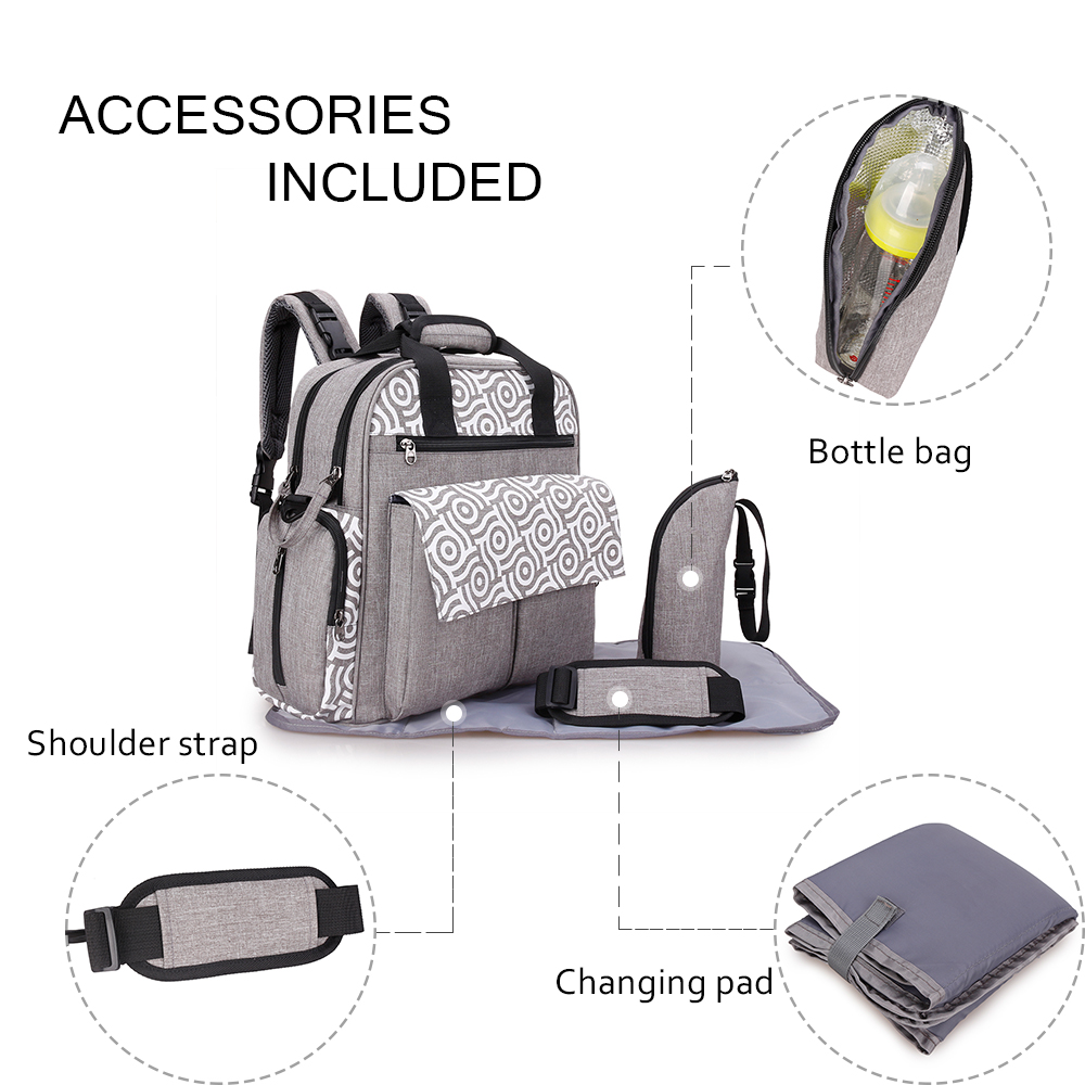 ABOUTBABY Diaper Bags Bolso Maternal Stroller Bag Nappy Backpack Mommy Bag