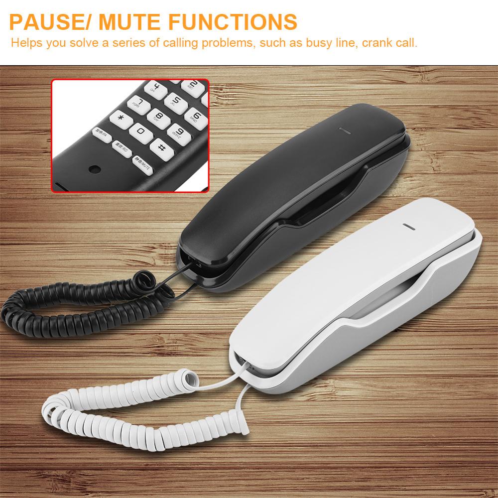 A061 Noise Cancelling Muur Telefoon Nummerherhaling Anti-Interferentie Wandmontage Telefoon