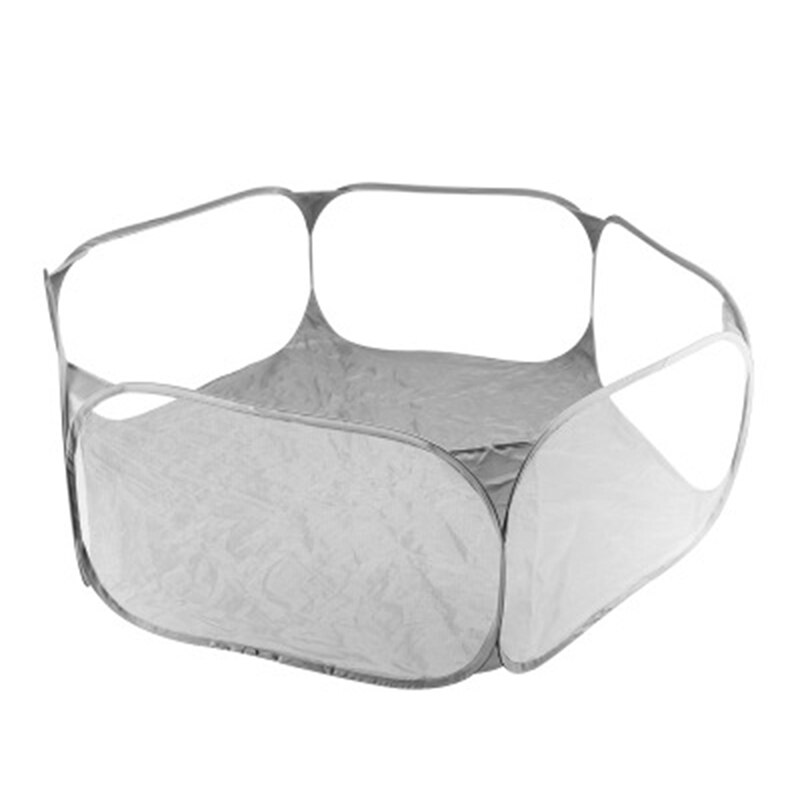 Kjæledyr lekegrind bærbar åpen innendørs / utendørs små dyr bur lek lekeplass gjerde for hamster chinchilla marsvin