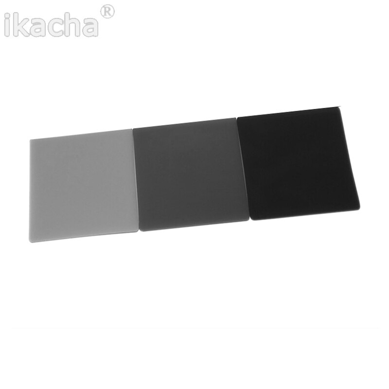 Afgestudeerd Grijs Volledige Kleur Vierkante Filter ND2 ND4 ND8 ND16 Neutral Density Filter Voor Cokin P-serie voor D5200 D5300 camera DSLR