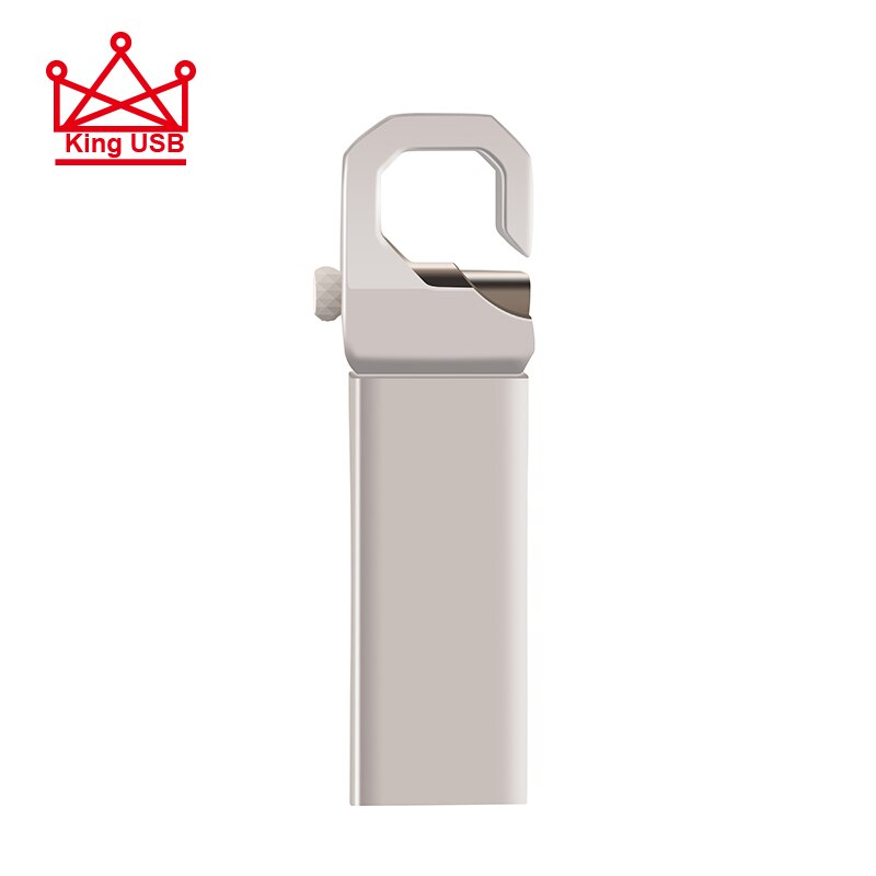 Szybki Metalowy Pendrive USB 2.0 - 16GB 32GB 64GB 128GB - Wodoodporny Pendrive na Klucze z Paskiem