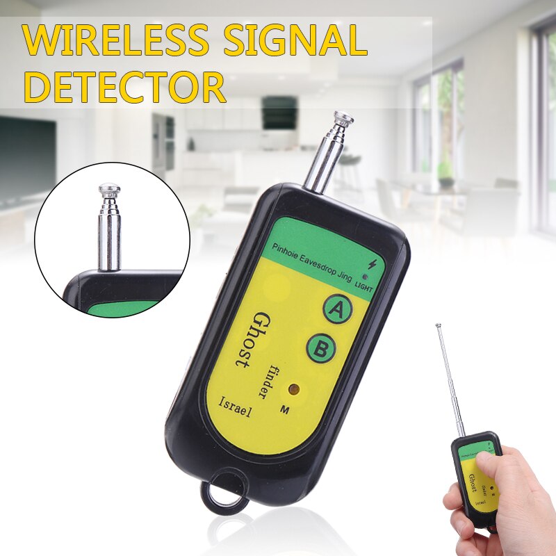 Trådløst kamera linse signaldetektor mobiltelefon signaldetektor håndholdt detektor finner gps signal linse rf sporer
