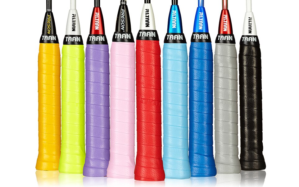 TAAN 60 pcs/lot 0.8mm bandeau de sueur sec PU TW-800 raquette de Tennis surgrip raquette de Badminton TW-750 poignée collante
