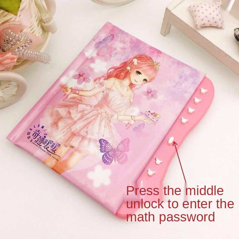 kawaii cute stationary lederen notebook encrypted diary girl notebook notepad journal notebook planner sketchbook