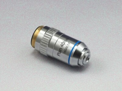 195mm Compound Biological Microscope RMS thread DIN160 4X/10X/20X/40X/60X/100X Plan Microscope Achromatic Objective Lens: 40X version B