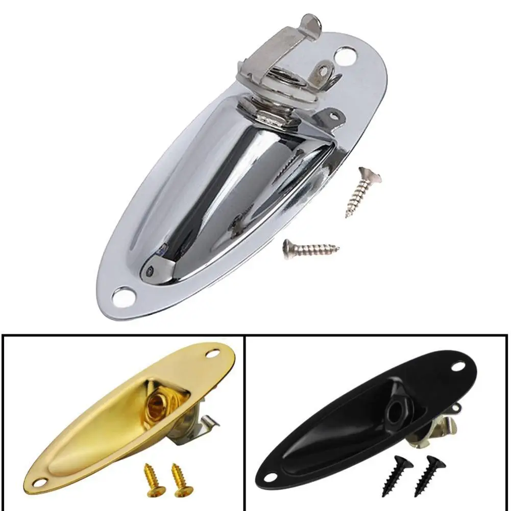 G uitar Accesorios Guitarra eléctrica Barco Jack Fender Guitarra eléctrica Jack Puerto de conexión Conector de guitarra eléctrica