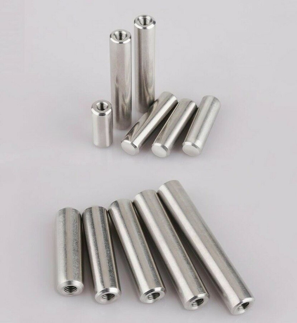 M6 304 stainless steel internal thread cylindrical pin / positioning pin outer diameter 10/12