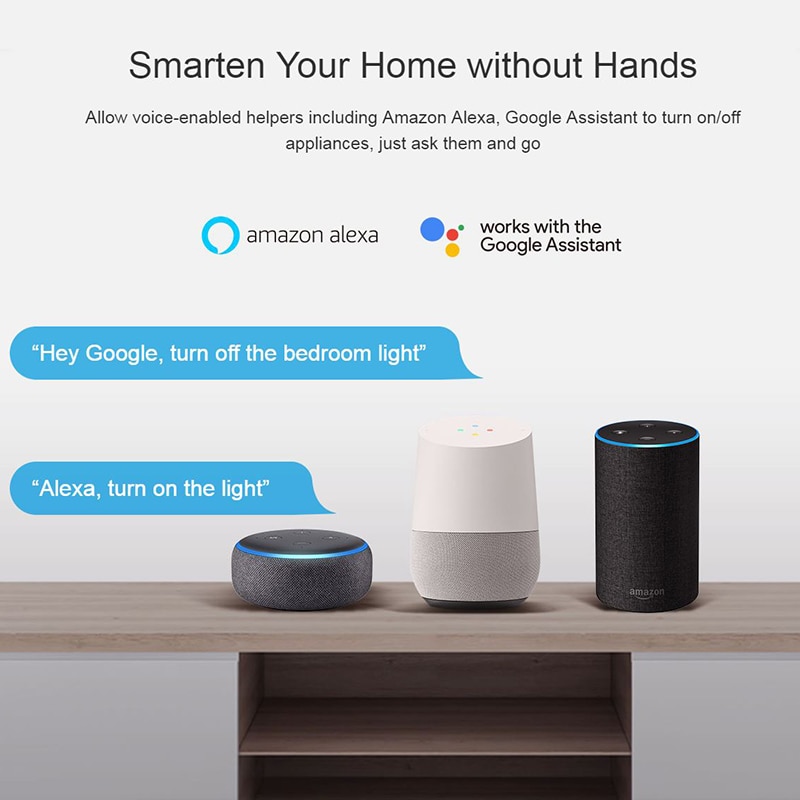Sonoff Dual R2 2 Gang WiFi DIY Switch Smart Home Remote Voice Control Comptible With Alexa Google Home Assistant
