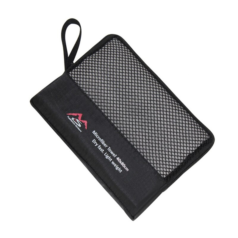 Ultralight Compatto Rapida Asciugatura Asciugamani Campeggio Compatto Nuoto Asciugamani Mano Viso in Microfibra Antibatterico Viaggi trekking: grigio-S