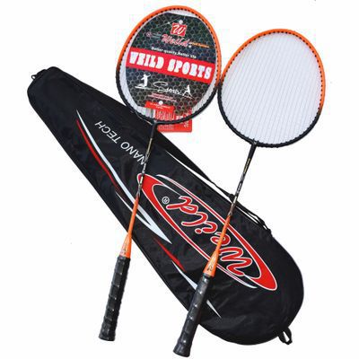 Alliage d'aluminium raquette de Badminton en alliage deux pièces entraînement Badminton raquette bijoux série Double couleur tir une génération de cheveux