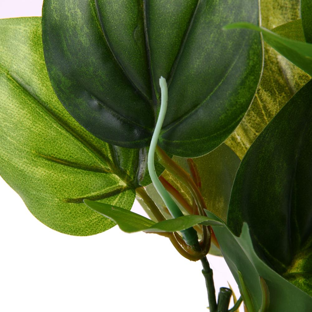 Künstliche Unterwasser Pflanzen Große Blatt Aquatische Pflanzen Aquarium Dekoration Wasser Betrachtung Kunststoff Landschaft