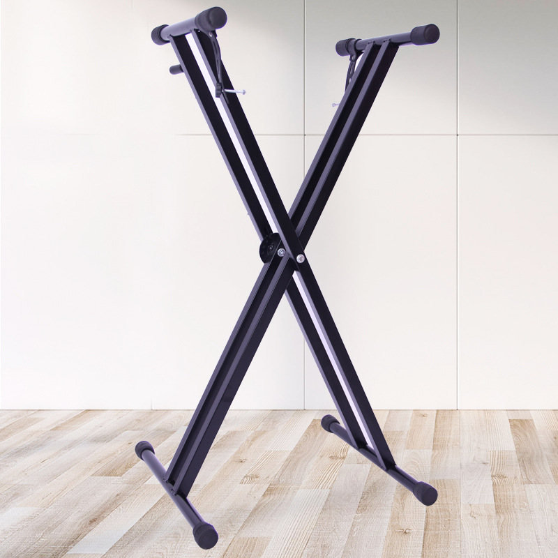 Universal X-style Keyboard Stand Bracket Portable Holders Adjustable Height For Music Electronic Keyboard Piano Guzheng
