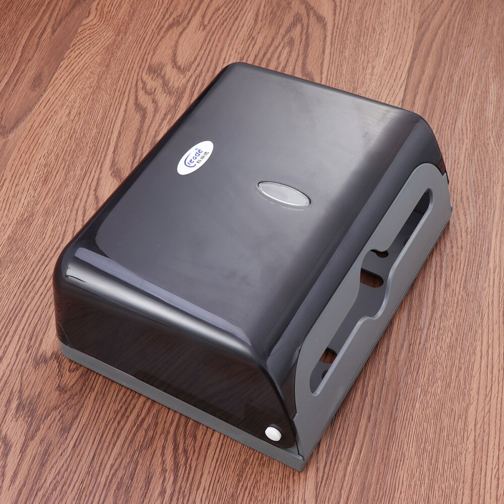 Wall-mounted Bathroom Tissue Box Paper Tissue Container Paper Towel Dispenser Tissue Box Holder(White)