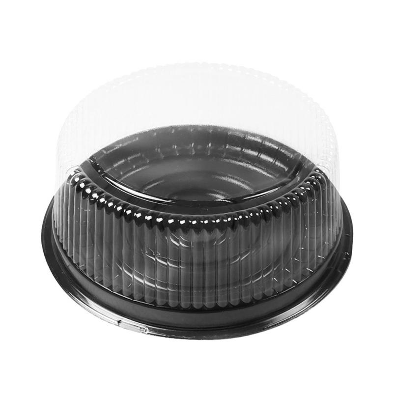 10 Stuks 8 Inch Transparant Plastic Cake Gebak Box Cupcake Muffin Dome Houders Koffers Kisten Cups