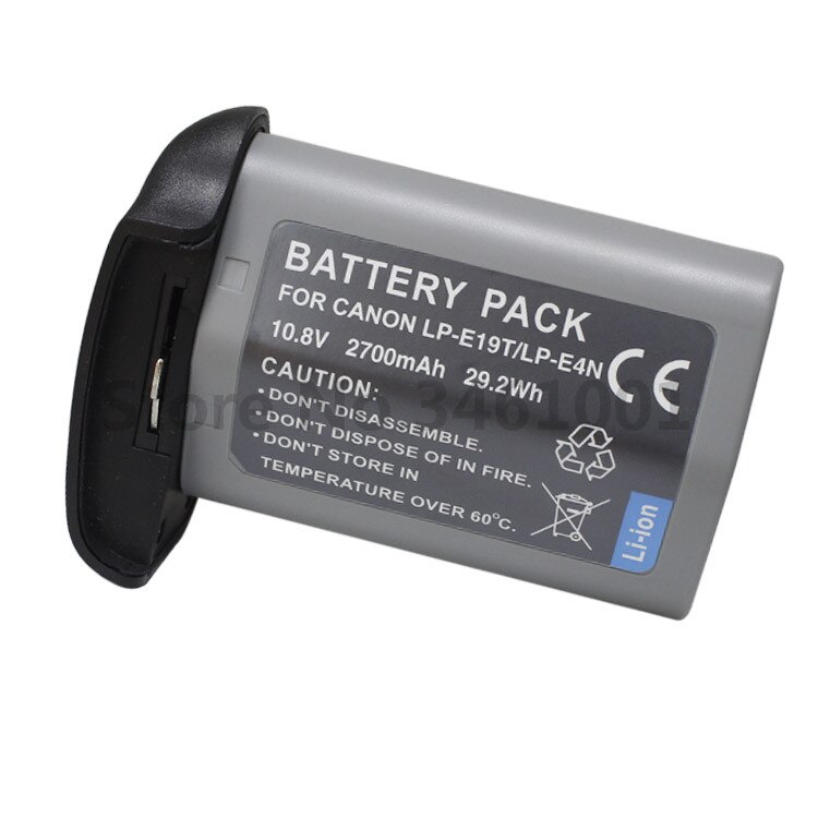 LP-E19 LPE19 completamente decodificado batería LP-E4 LP-E4N LPE4N para Canon EOS 1DX MARK 2 1DX... 1DS MARK 3,1D MARK 3,1D MARK 4