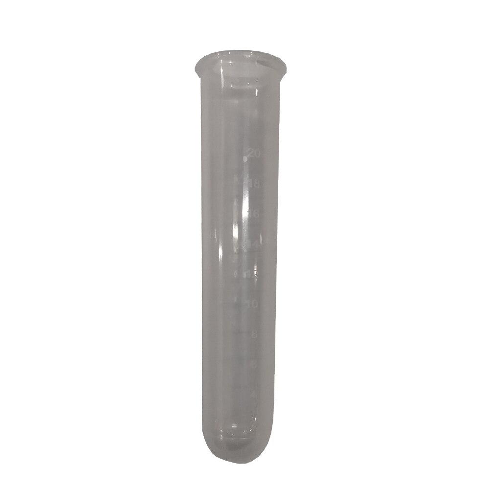 20pcs 20ml Laboratory Centrifuge Tube PE Scale with Lid Burette Plastic Test Tube For 800-1 Lab Centrifuge Machine Replacement